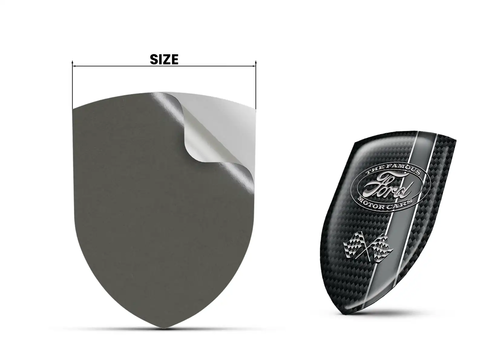 Ford Vinyle Auto Sur Mesure Résistants Limité Style